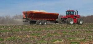 پخش مکانیکی گچ کشاورزی