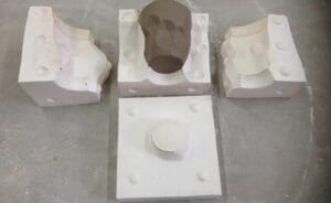 ساخت قالب گچی با پودر سفید