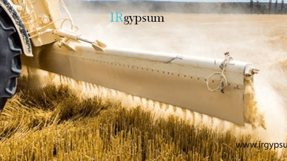 مضرات استفاده از گچ کشاورزی